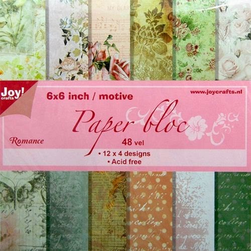 Joy!Crafts Papierblock ROMANCE 6 inch x 6 inch 6011/0211