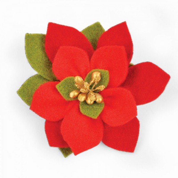 Sizzix Stanzform BIGZ Blume Weihnachtsstern / Build A Bloom, Poinsettia 661294 / 60-404-000