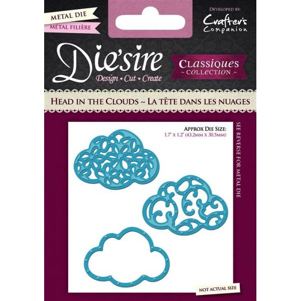 Crafter' s Companion Die'sire Stanzform Wolken / Clouds DS-C-CLOUD