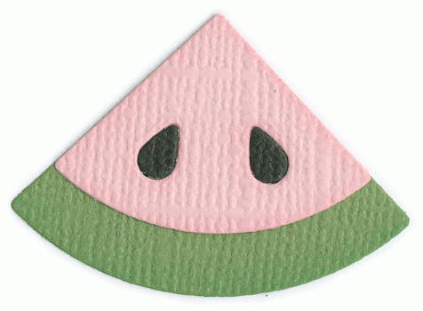 Quickutz Stanzform Wassermelone / watermelon slice KS-0554