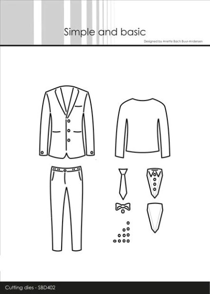 Simple and Basic Stanzform Jacke u. Hose / Jacket & Trousers SBD402