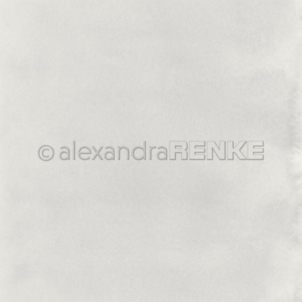 Alexandra Renke Designpapier ' Mimis Kollektion Aquarell Nebelgrau ' P-AR-10.3051