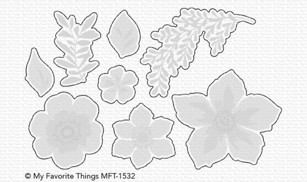 Dienamics Stanzform tropische Blumen / Tropical Flowers MFT-1532
