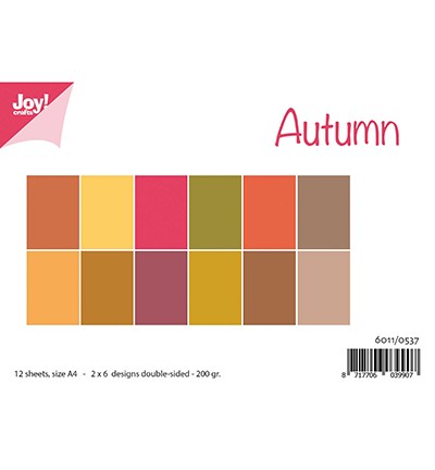 JoyCrafts Papier-Set A 4 Autumn 6011/0537