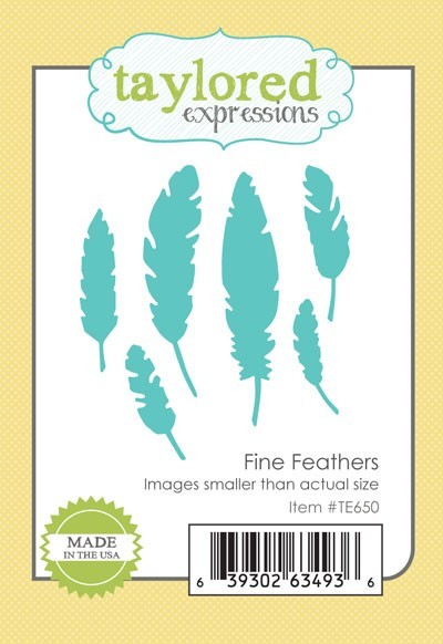 Taylored Expressions Stanzform Federn / Fine Feathers TE650