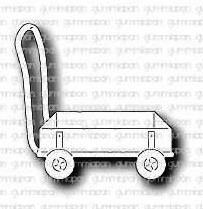 Gummiapan Stanzform Spielzeugwagen / Leksaksvagn D220961