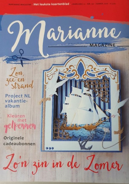 Marianne Magazine Nr. 30 Sommer 2016 ( hell-blau-rot ) 000028/0030