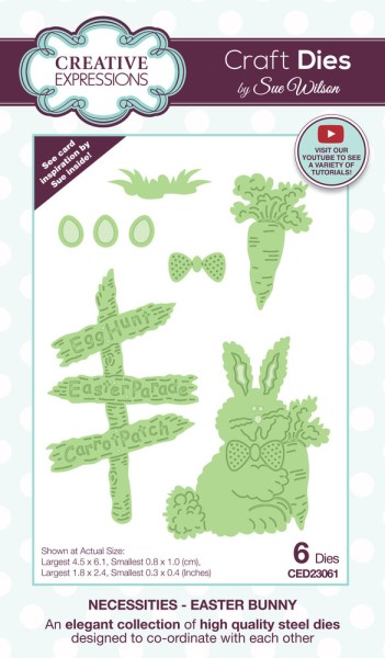 Creative Expressions Stanzform Necessities - EASTER BUNNY CED23061