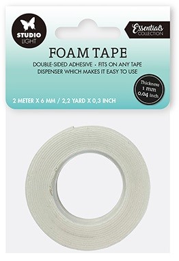 Studio Light Foam Tape Breite 6 mm x Dicke 1 mm SL-ES-FOAMT02