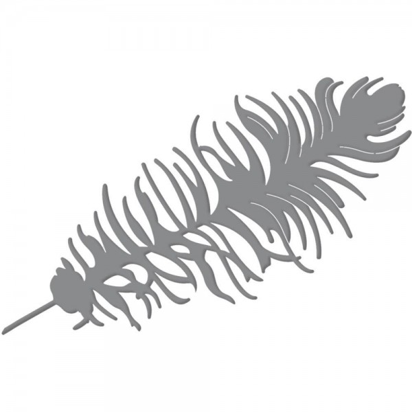 Ultimate Crafts Stanzform Pfauen-Feder / Drifting Feather LT157525