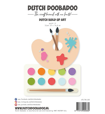 Dutch DooBaDoo Stencil A5 Built Up Art PAITING 470.784.221