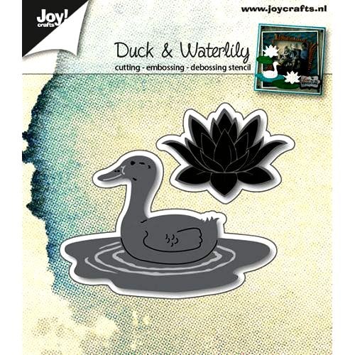 Joycrafts Stanz-u. Prägeform Ente u. Wasserlilie / Duck & Waterlily 6002/0671