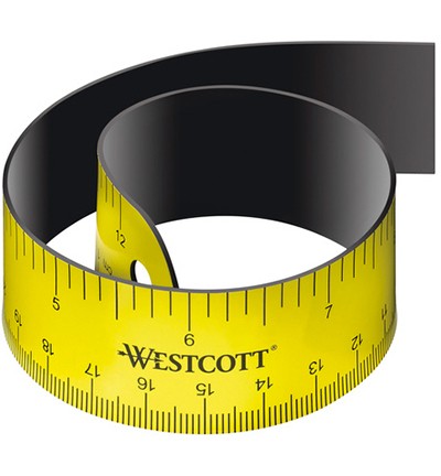 Westcott Rollable Ruler 30 cm Magnetic AC-E15590