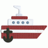 Quickutz Stanzform Schiff / cruise ship KS-0551
