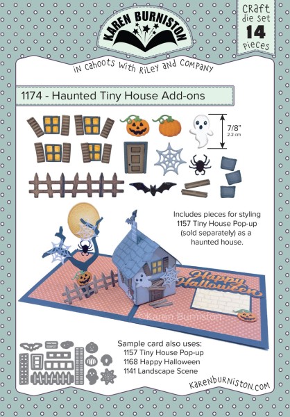 Karen Burniston Stanzform Haunted Tiny House Add-Ons 1174