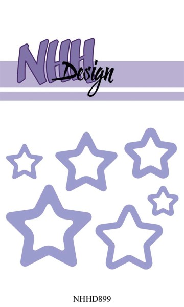 NHH Design Stanzform Sterne / Stars NHHD899