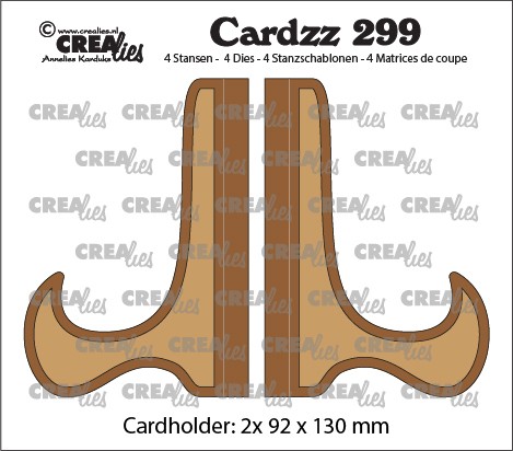 Crealies Stanzform Kartenständer / Card Holder CLCZ299