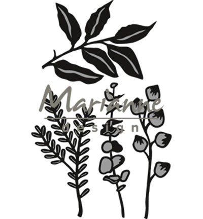 Marianne D Craftables Zweige u. Blätter / Herbs & Leaves CR1432