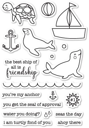 Memorybox Clearstempel-Set Seal of Approval CL5198
