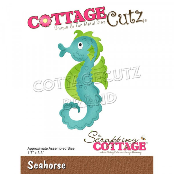 CottageCutz Stanzform Seepferdchen / Seahorse CC-765