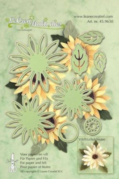 Leane Creatief Stanz-u. Prägeform Blume Nr. 6 / Flower Nr. 6 45.9630