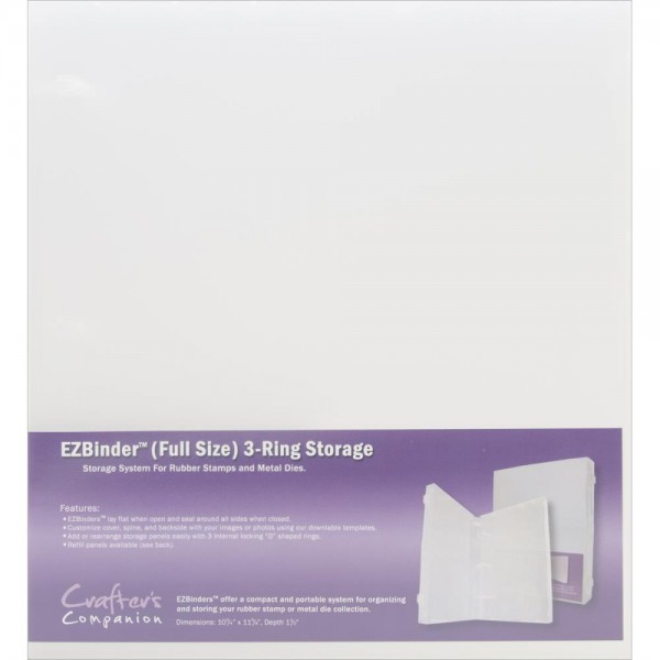 Crafter's Companion EZ Binder 3-Ring Storage- MAXI SS21 / 89-781-000