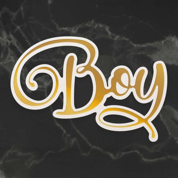 Couture Creations Hot Foil Stanzform ' Boy ' CO726946