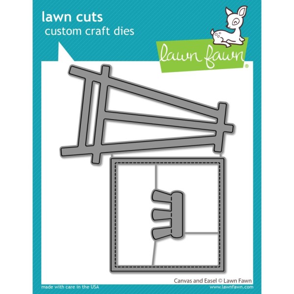 Lawn Fawn Stanzform Canvas & Easel LF2874