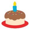 Sizzix Stanzform Original S Geburtstagskuchen mit Kerze / birthday cake with candle 38-0713 / 654572