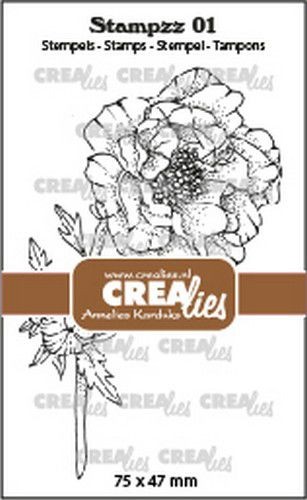 Crealies Clearstempel Stampzz 01 Nelke / Geum CLSTAMPZZ01