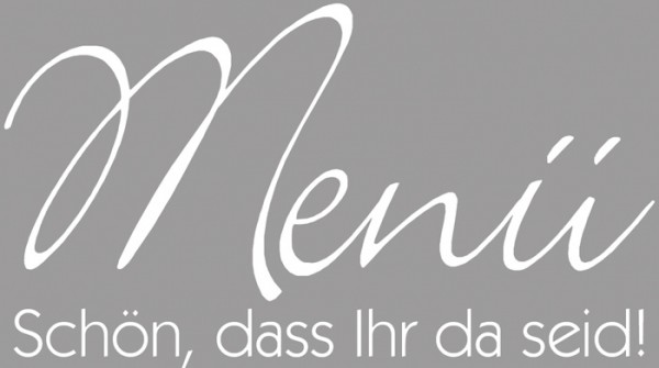 Rayher Holz-Stempel " Menü Schön, dass Ihr Da seid ! " " 28-305-000