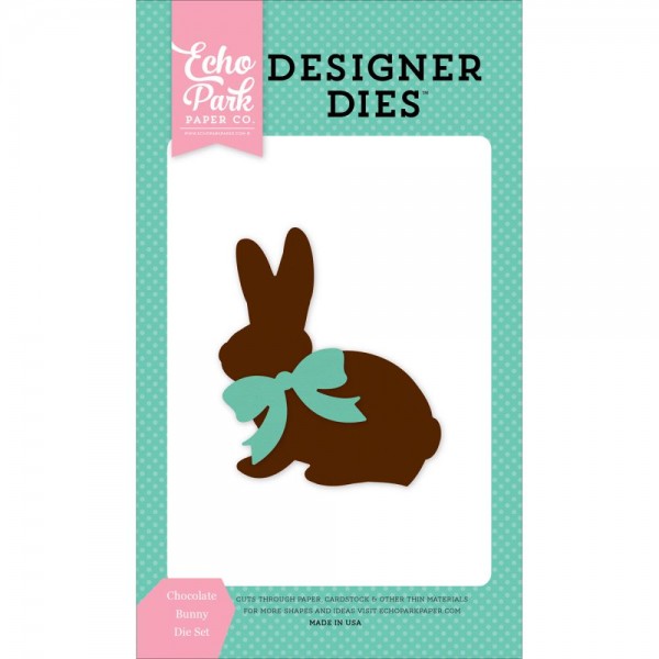 Echo Park Paper Co. Stanzform Hase / Chocolate Bunny EA100040