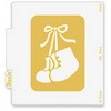 Sizzix Simple Impressions Embossing Folder Babyschuhe / baby booties 38-9501