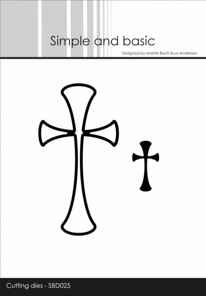 Simple And Basic Stanzform Kreuze / Set of Crosses SBD025