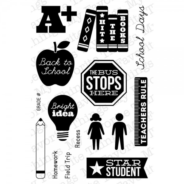My Favorite Things Clear Stamps Document It-School Days LLD-24 / 19729