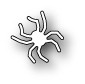 Poppystamps Stanzform Spinne / Bitty Spider 1612