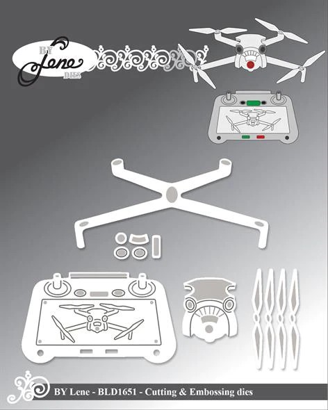 Lene Stanzform Drohne / Drone BLD1651