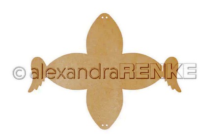 Alexandra Renke Stanzform ' Engelsflügel-Box ' D-AR-3D0073