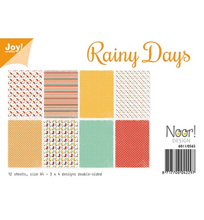 JoyCrafts Papier-Set A Rainy Days 6011/0565