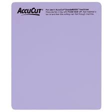 AccuCut Stanzplatte weich für Small & Large Stanzformen 12,7 x 15,2 cm / Cut & Crease Mat CM210 (lil