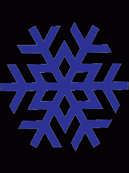 Eigendesign Schneeflocke X-Small / snowflake X-small