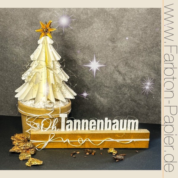 Farbton Stanzform ' Oh Tannenbaum ' D-PP-3D0118