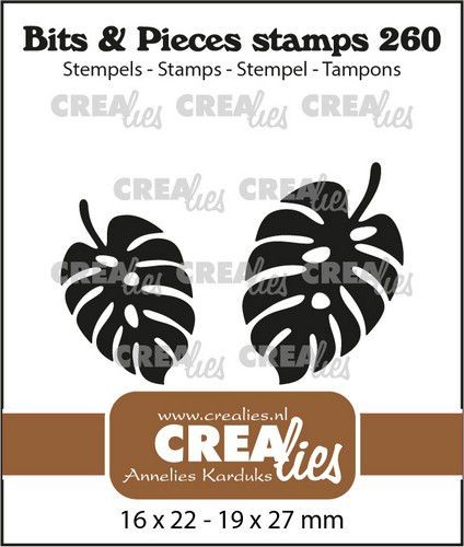Crealies Clear Stempel Botanische Blätter / Botanical Leaf CLBP260
