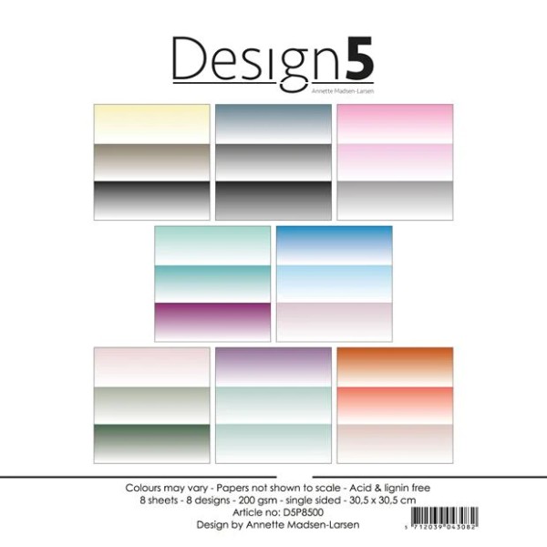 Design5 Paperpad 30,5 cm x 30,5 cm TASSEL D5P8500