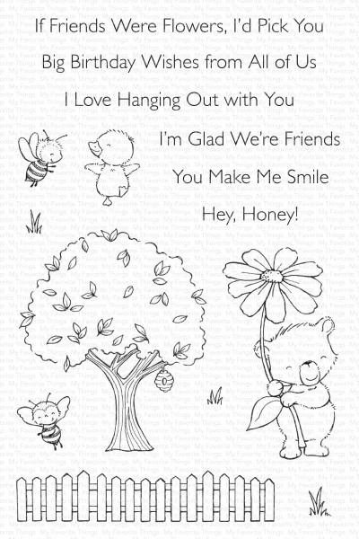 My Favorite Things Clearstempel Sunshine Friends SY-45