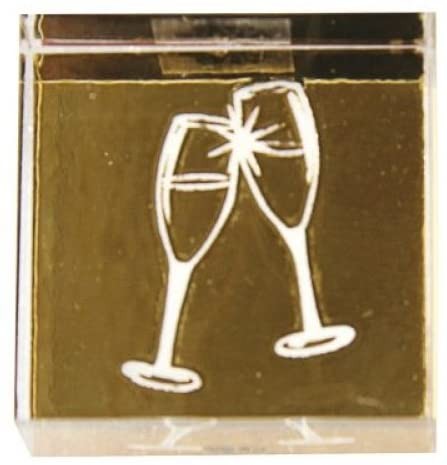 Artoz Acryl-Block-Stempel Sektgläser / Champagne Glasses 137606-52