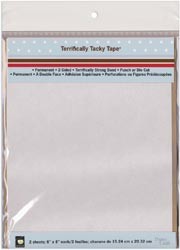 Provocraft Terrifically Tacky Tape Sheets 15,2 cm x 20,3 cm 24-3074