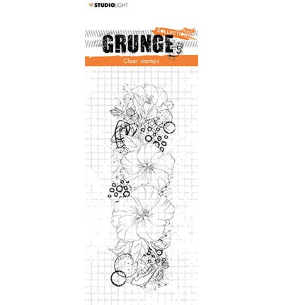 Studio Light Clearstempel Hibiscus Grunge Collection Nr. 35 SL-GR-STAMP35