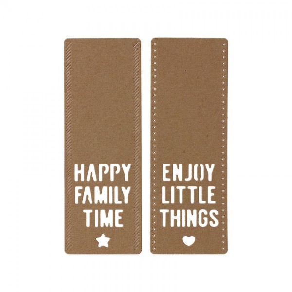 Florileges Design Stanzform Happy Family Time & Enjoy Little Things / Happy Things FDD21812