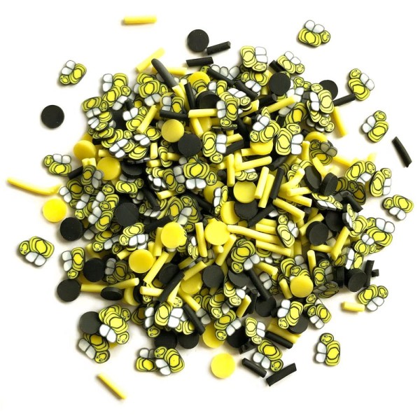 Buttons Galore Sprinkletz Embellishments 12 gr. BUMBLE BEES NK137